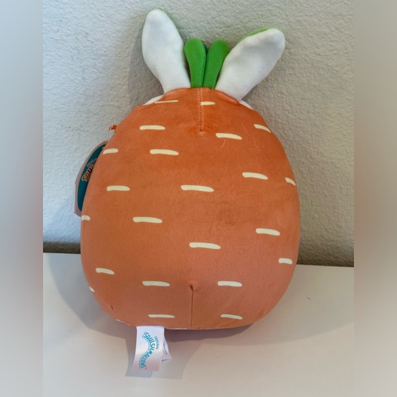 Squishmallows 8” Caroleena The Carrot With Bunny Ears 2022 Easter Edition - Picture 5 of 6